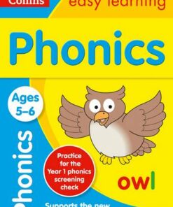 Phonics Ages 5-6: New Edition (Collins Easy Learning KS1) - Collins Easy Learning - 9780008134358