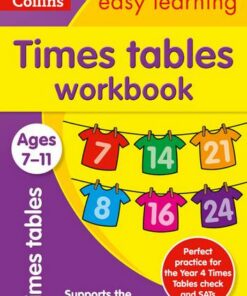 Times Tables Workbook Ages 7-11: New Edition (Collins Easy Learning KS2) - Collins Easy Learning - 9780008134419