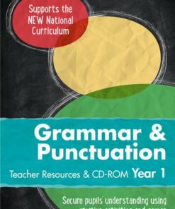 Year 1 Grammar and Punctuation Teacher Resources with CD-ROM: English KS1 (Ready