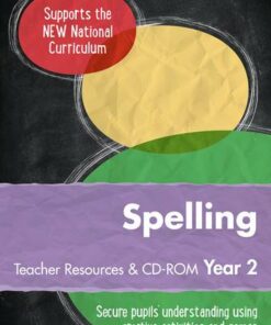 Year 2 Spelling Teacher Resources with CD-ROM: English KS1 (Ready