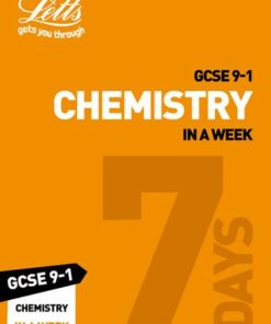 GCSE 9-1 Chemistry In a Week: GCSE Grade 9-1 (Letts GCSE 9-1 Revision Success) - Collins - 9780008276058