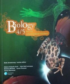 IB Biology 4/5 for the International Student - Student Book: 1st Edition - Zahara Delgado Scott - 9780170185110