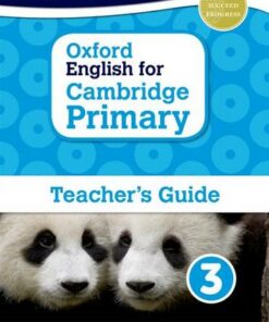Oxford English for Cambridge Primary Teacher Book 3 - Eithne Gallagher - 9780198366386