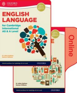 English Language for Cambridge International AS and A Level Student Book & Token Online Book - Julian Pattison - 9780198379331