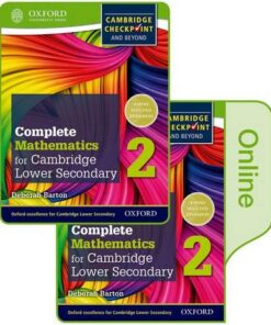 Complete Mathematics for Cambridge Lower Secondary Book 2: Online Student Book - Deborah Barton - 9780198379652