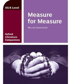 Oxford Literature Companions: Measure for Measure - Annie Fox - 9780198419549