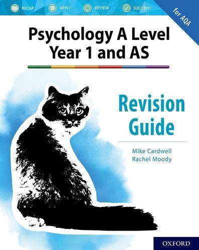 The Complete Companions for AQA Psychology: AS and A Level: The Complete Companions: A Level Year 1 and AS Psychology Revision Guide for AQA - Mike Cardwell - 9780198444893