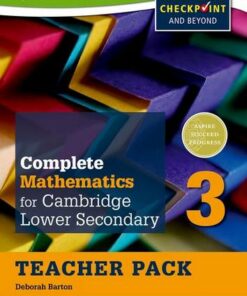 Complete Mathematics for Cambridge Lower Secondary Teacher Pack 3: For Cambridge Checkpoint and beyond - Deborah Barton - 9780199137114