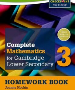 Complete Mathematics for Cambridge Lower Secondary Homework Book 3 (Pack of 15): For Cambridge Checkpoint and beyond - Joanne Hockin - 9780199137121