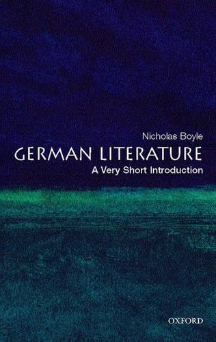 German Literature: A Very Short Introduction - Nicholas Boyle - 9780199206599