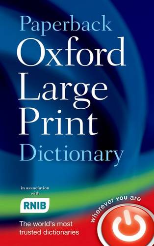 Paperback Oxford Large Print Dictionary - Oxford Dictionaries - 9780199216307
