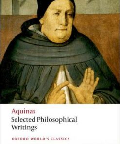 Selected Philosophical Writings - Thomas Aquinas - 9780199540273