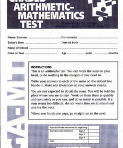 Graded Arithmetic-Mathematics Test - Ken Miller - 9780340848142