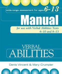Verbal Abilities Tests Specimen Set - Denis Vincent - 9780340858790
