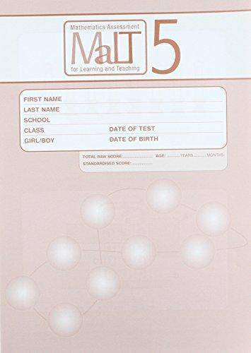 MaLT Test 5 (Pack of 10) (Mathematics Assessment for Learning and Teaching) - Julian Williams - 9780340886236