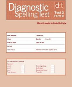 Diagnostic Spelling Tests: Test 2