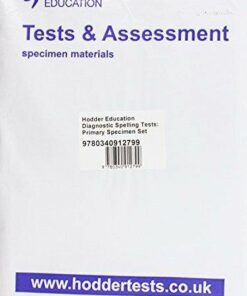 Diagnostic Spelling Tests: Primary Specimen Set - Mary Crumpler - 9780340912799