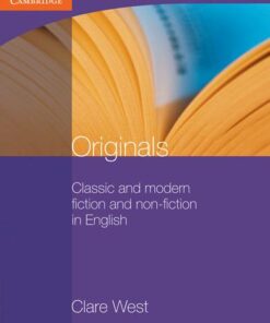 Georgian Press: Originals: Classic and Modern Fiction and Non-Fiction in English - Clare West - 9780521140485