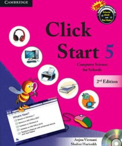 CBSE - Computer Science: Click Start Level 5 Student's Book with CD-ROM: Computer Science for Schools - Anjna Virmani - 9781107640153