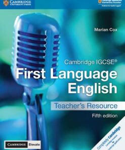Cambridge International IGCSE: Cambridge IGCSE (R) First Language English Teacher's Resource with Cambridge Elevate - Marian Cox - 9781108438940