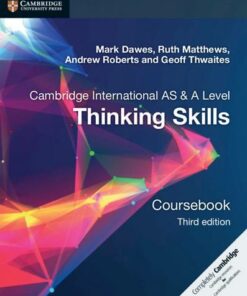 Thinking Skills Coursebook - Mark Dawes - 9781108441049