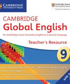 Cambridge Global English Stage 9 Cambridge Elevate Teacher's Resource Access Card: for Cambridge Lower Secondary English as a Second Language - Christopher Barker - 9781108702829