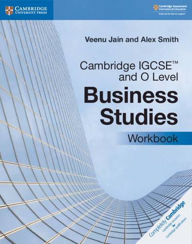 Cambridge International IGCSE: Cambridge IGCSE (TM) and O Level Business Studies Workbook - Veenu Jain - 9781108710008