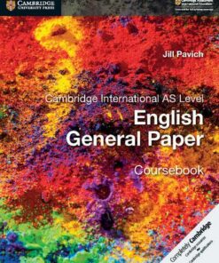 Cambridge International AS Level English General Paper Coursebook - Jill Pavich - 9781316500705