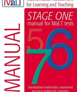 MaLT Stage One (Tests 5-7) Manual (Mathematics Assessment for Learning and Teaching) - Julian Williams - 9781444102543