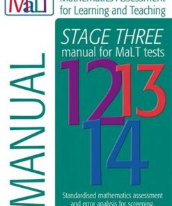 MaLT Stage Three (Tests 12-14) Manual (Mathematics Assessment for Learning and Teaching) - Julian Williams - 9781444102581