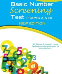 Basic Number Screening Test Specimen Set - Bill Gillham - 9781444147605