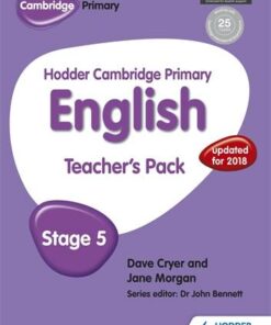 Hodder Cambridge Primary English: Teacher's Pack Stage 5 - Dave Cryer - 9781471830952