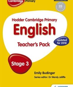 Hodder Cambridge Primary English: Teacher's Pack Stage 3 - Emily Budinger - 9781471830983