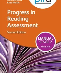 PIRA Stage Two (Tests 3-6) Manual - 2ed (Progress in Reading Assessment) - Colin McCarty - 9781471863806