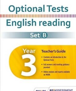 Optional Tests Set B Reading Year 3 Teacher's Guide - Lorna Pepper - 9781471881329
