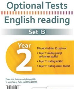 Optional Tests Set B Reading Year 2 Pupil Pack (15 Copies) - Siobhan Skeffington - 9781471881466