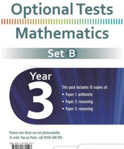 Optional Tests Set B Mathematics Year 3 Pupil Pack (15 Copies) - Trevor Dixon - 9781471881527
