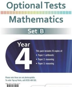 Optional Tests Set B Mathematics Year 4 Pupil Pack (15 Copies) - Trevor Dixon - 9781471881534