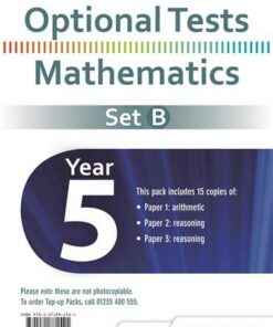 Optional Tests Set B Mathematics Year 5 Pupil Pack (15 Copies) - Trevor Dixon - 9781471881541