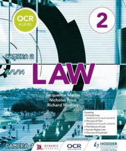 OCR A Level Law Book 2 - Jacqueline Martin - 9781510401778