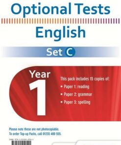 Optional Tests Set C English Year 1 Pupil Pack (15 Copies) - Siobhan Skeffington - 9781510410541