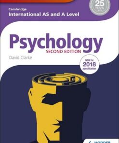 Cambridge International AS/A Level Psychology Revision Guide 2nd edition - David Clarke - 9781510418394