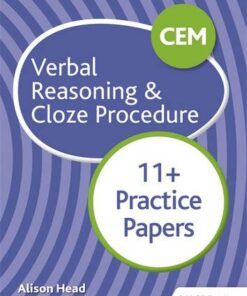 CEM 11+ Verbal Reasoning & Cloze Procedure Practice Papers - Alison Head - 9781510449732