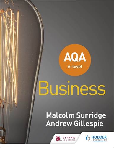 AQA A-level Business (Surridge and Gillespie) - Malcolm Surridge - 9781510453340