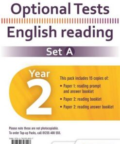 Optional Tests Set A Reading Year 2 Pupil Pack (15 Copies) -  - 9781783398027