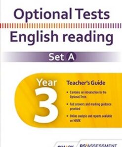 Optional Tests Set A Reading Year 3 Teacher's Guide -  - 9781783399680