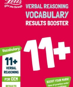11+ Vocabulary Results Booster for the CEM tests: Targeted Practice Workbook (Letts 11+ Success) - Letts 11+ - 9781844198993