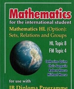 Mathematics for the International Student: Mathematics HL (Option): Sets