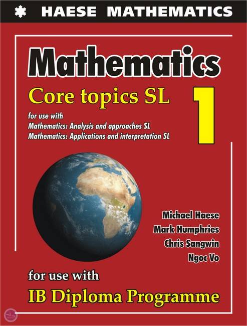 Core Topics SL-Textbook - Michael Haese - 9781925489552
