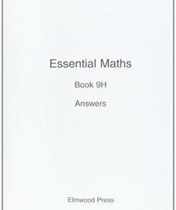 Essential Maths: Bk. 9H: Answers - David Rayner - 9781902214887